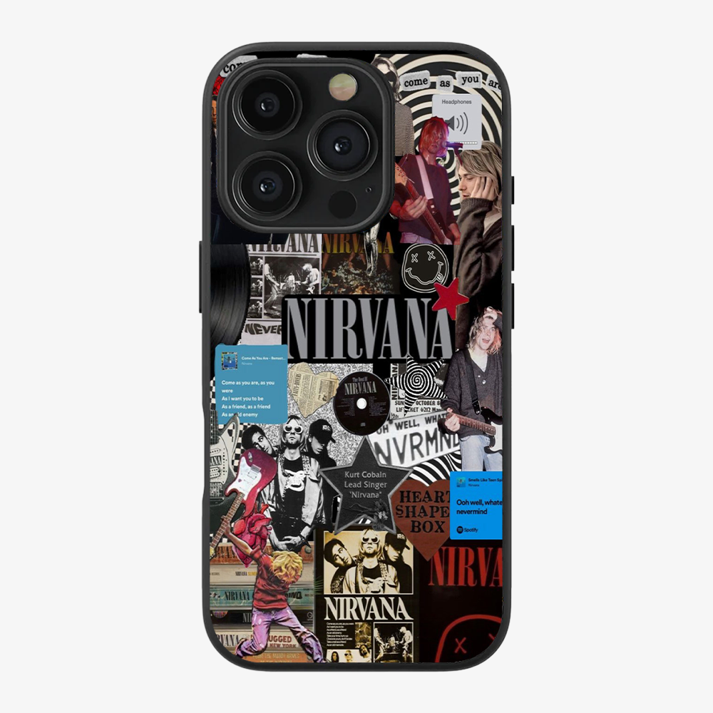 Nirvana | One Phone Case Clear Silicone Case