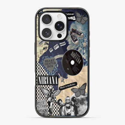Nirvana | Two Phone Case Anti Yellow Silicone Case