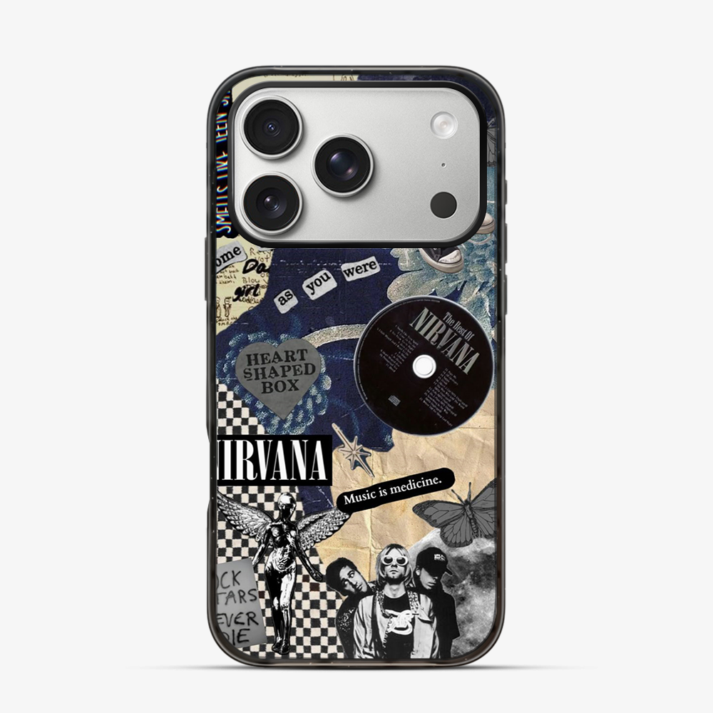 Nirvana | Two iPhone 17 Pro Max Case