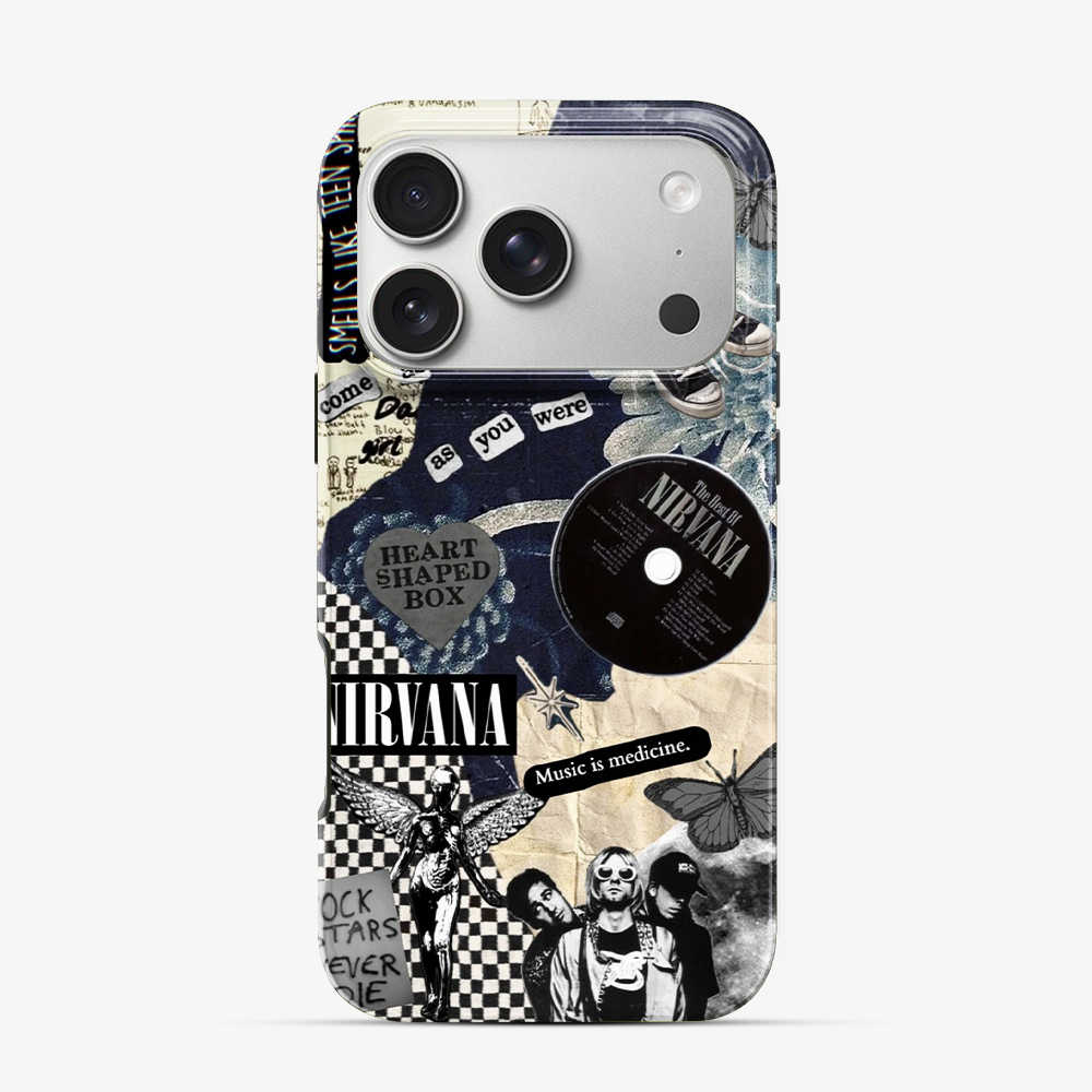 Nirvana | Two iPhone 17 Pro Max Case