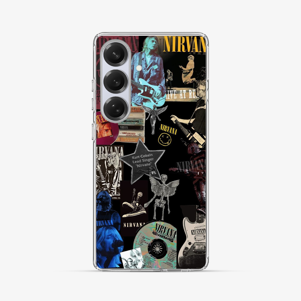 Nirvana | Three Samsung Phone Case Hard 2.0 Case