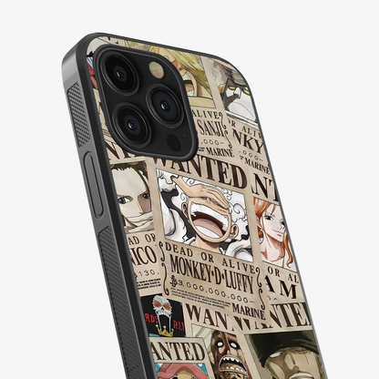 Wanted One Piece Luffy Anime Phone Case