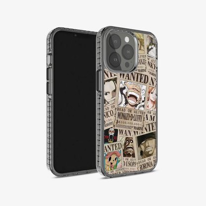 Wanted One Piece Luffy Anime Phone Case