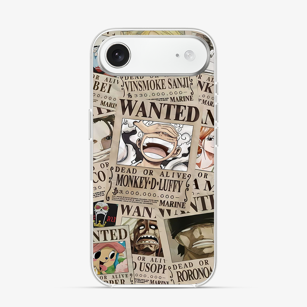 Wanted One Piece Luffy Anime iPhone Air Case