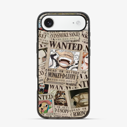 Wanted One Piece Luffy Anime iPhone Air Case