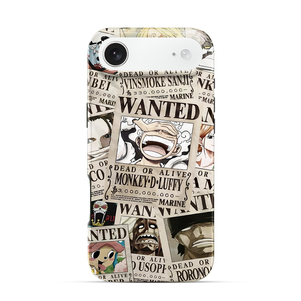 Wanted One Piece Luffy Anime iPhone Air Case