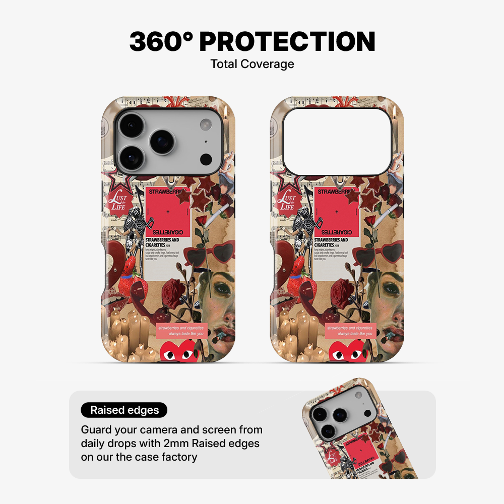 Strawberries and Cigarettes Phone Case