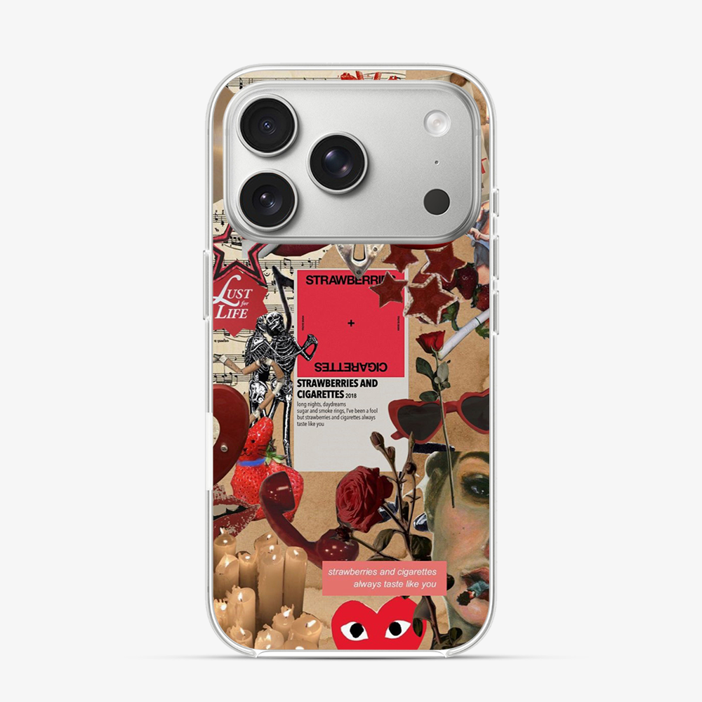 Strawberries and Cigarettes iPhone 17 Pro Max Case