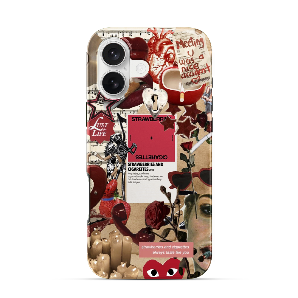 Strawberries and Cigarettes iPhone 17 Case