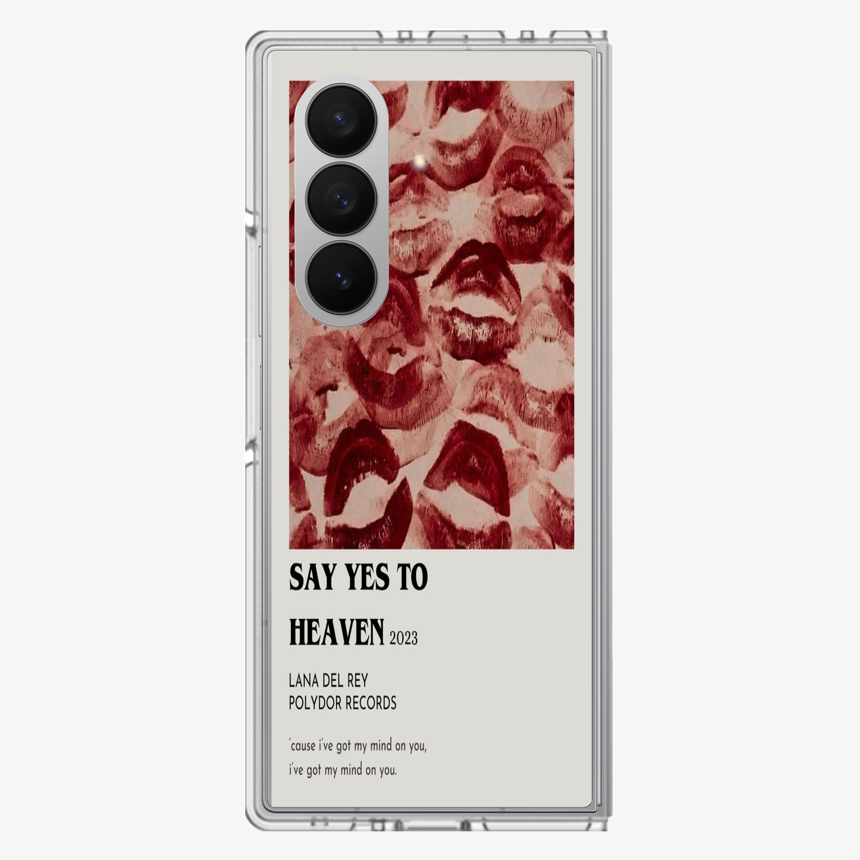Say Yes To Heaven Album  Samsung Z Fold Phone Case