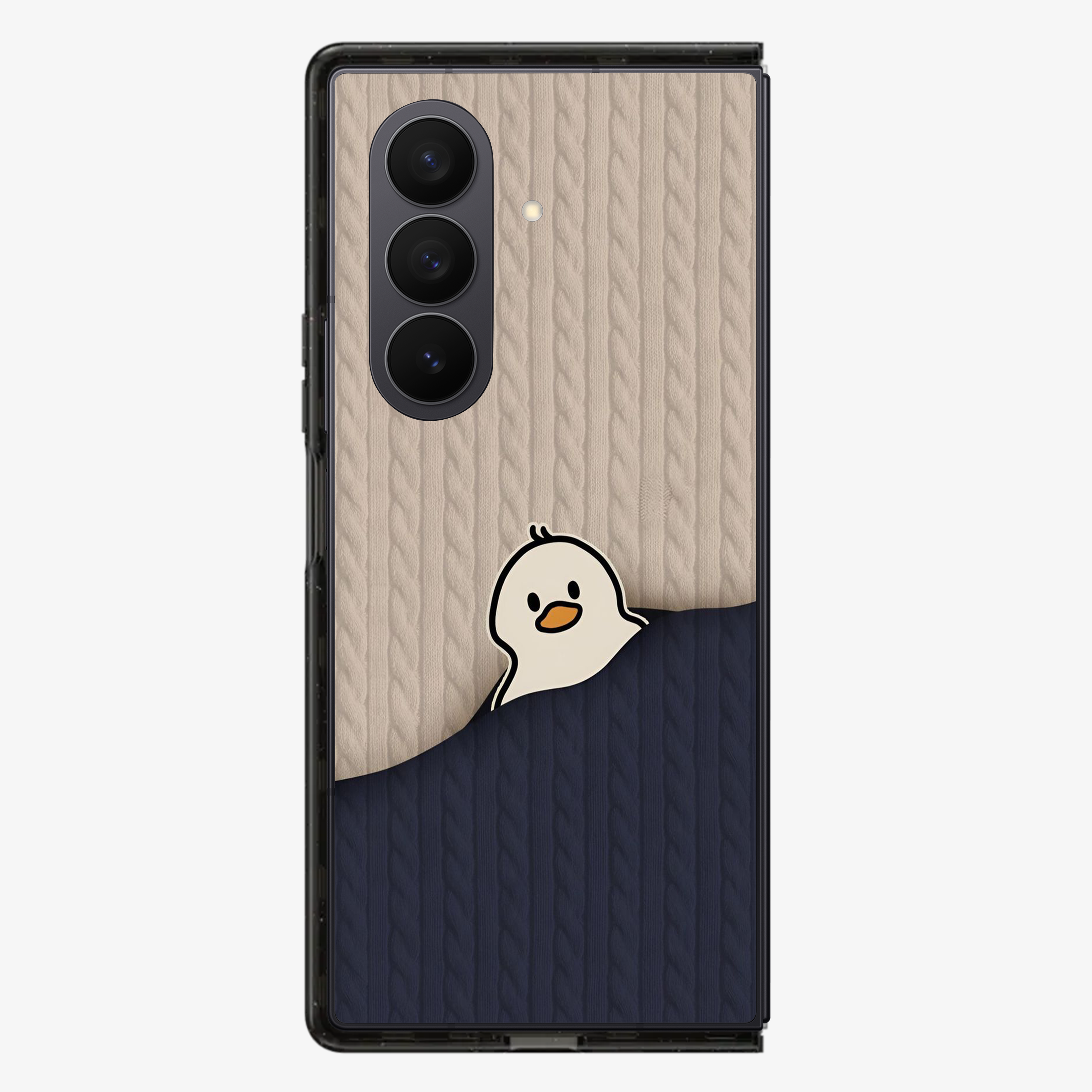 Cute Duck Samsung Z Fold Phone Case