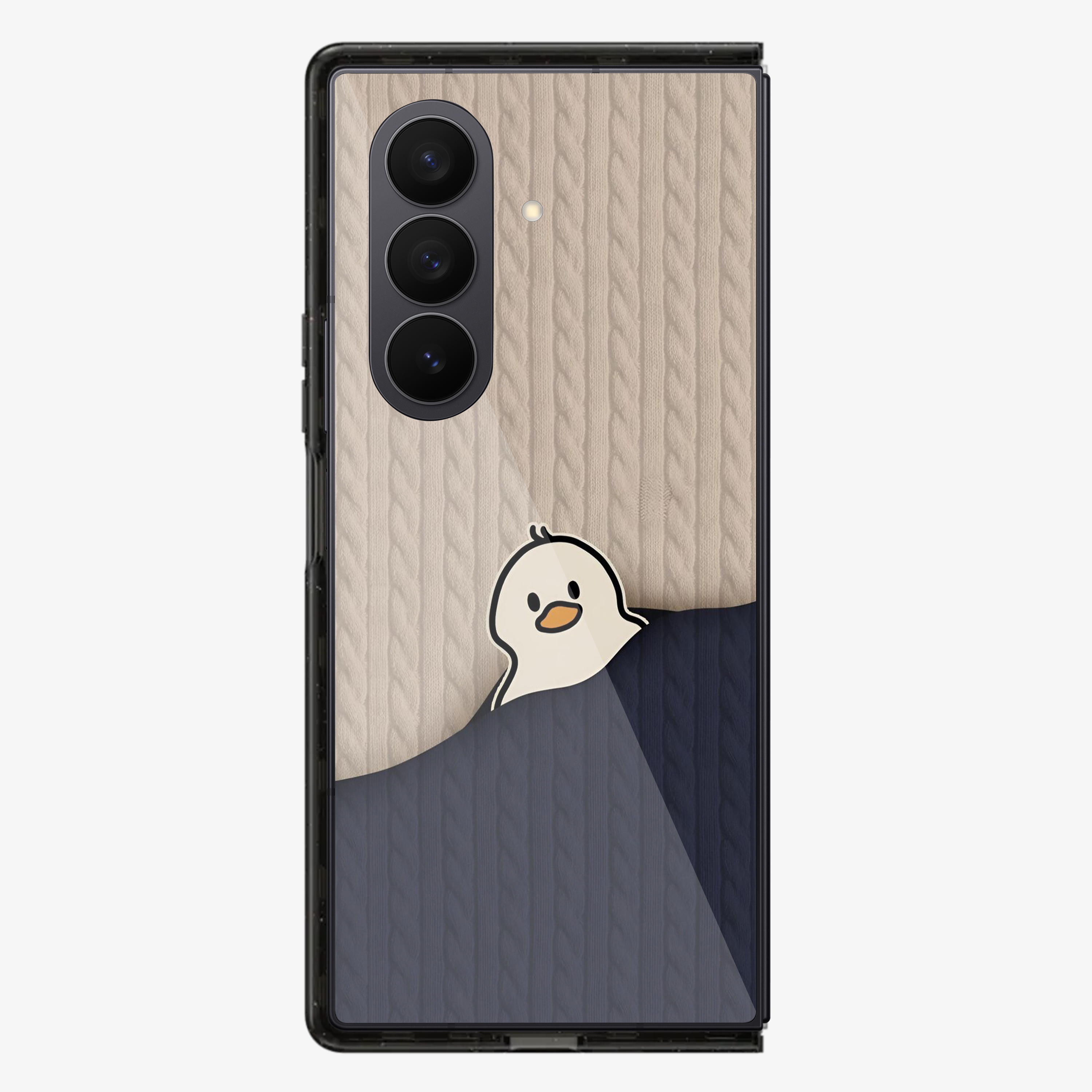 Cute Duck Samsung Z Fold Phone Case