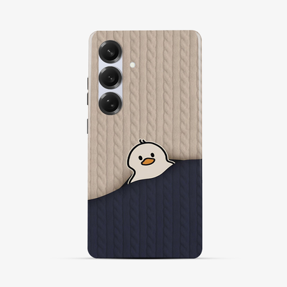 Cute Duck Samsung Phone Case Tough Double Layer
