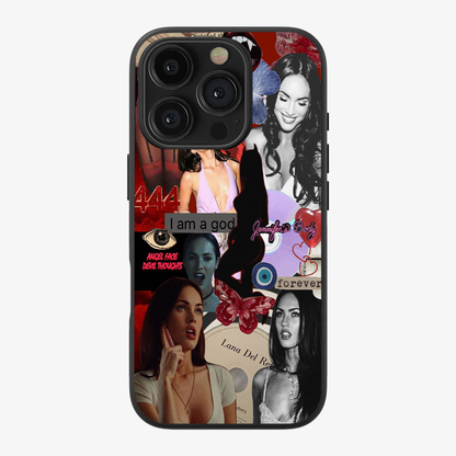 Lana Del Rey X Megan Fox Phone Case Clear Silicone Case