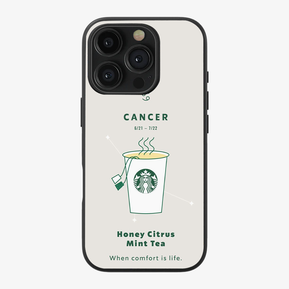 Cancer Phone Case | Starbucks Clear Silicone Case