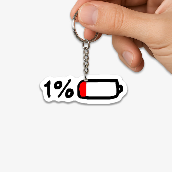 Battery Low KeyChain