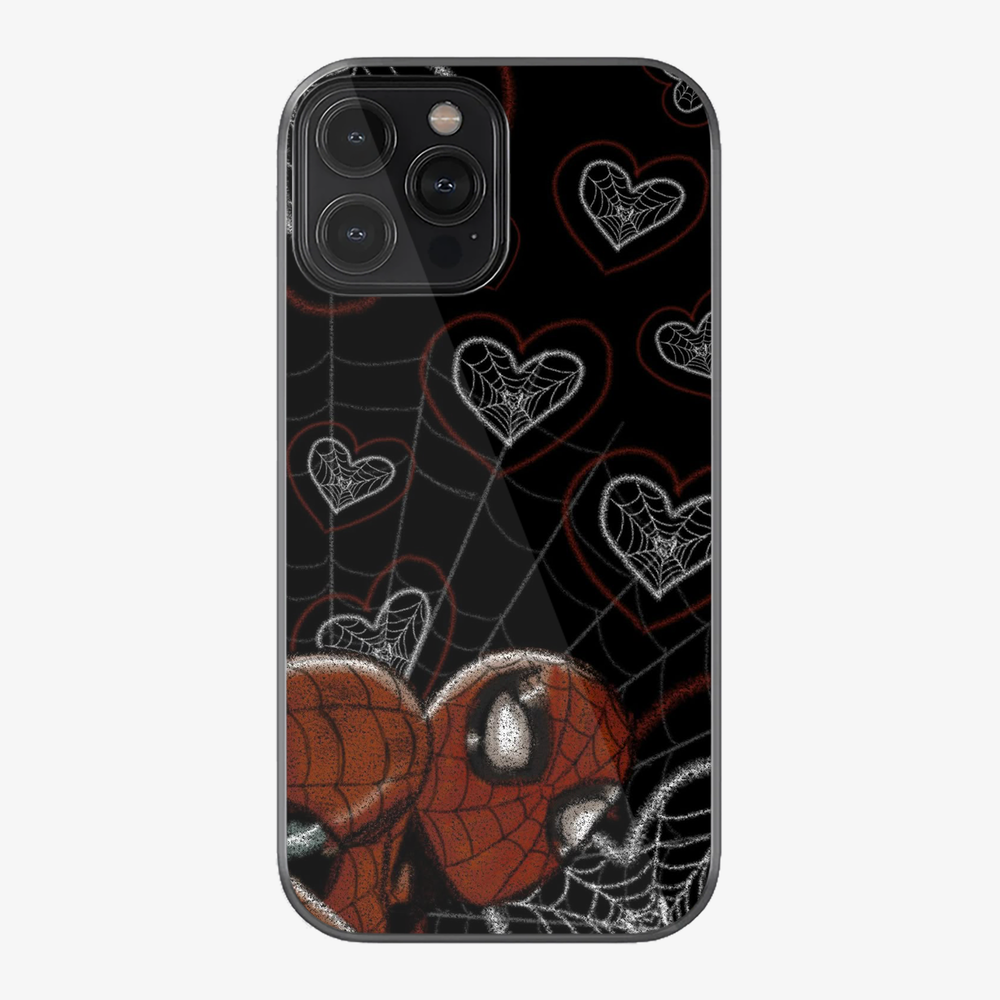Spiderman Web-Heart Phone Case