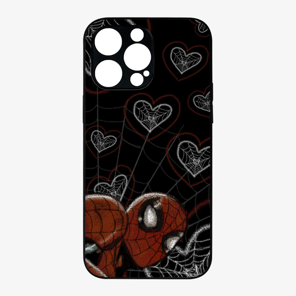 Spiderman Web-Heart Phone Case