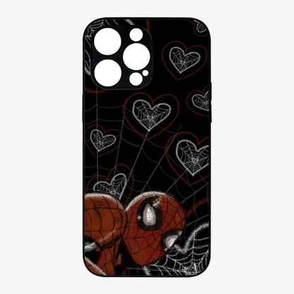Spiderman Web-Heart Phone Case