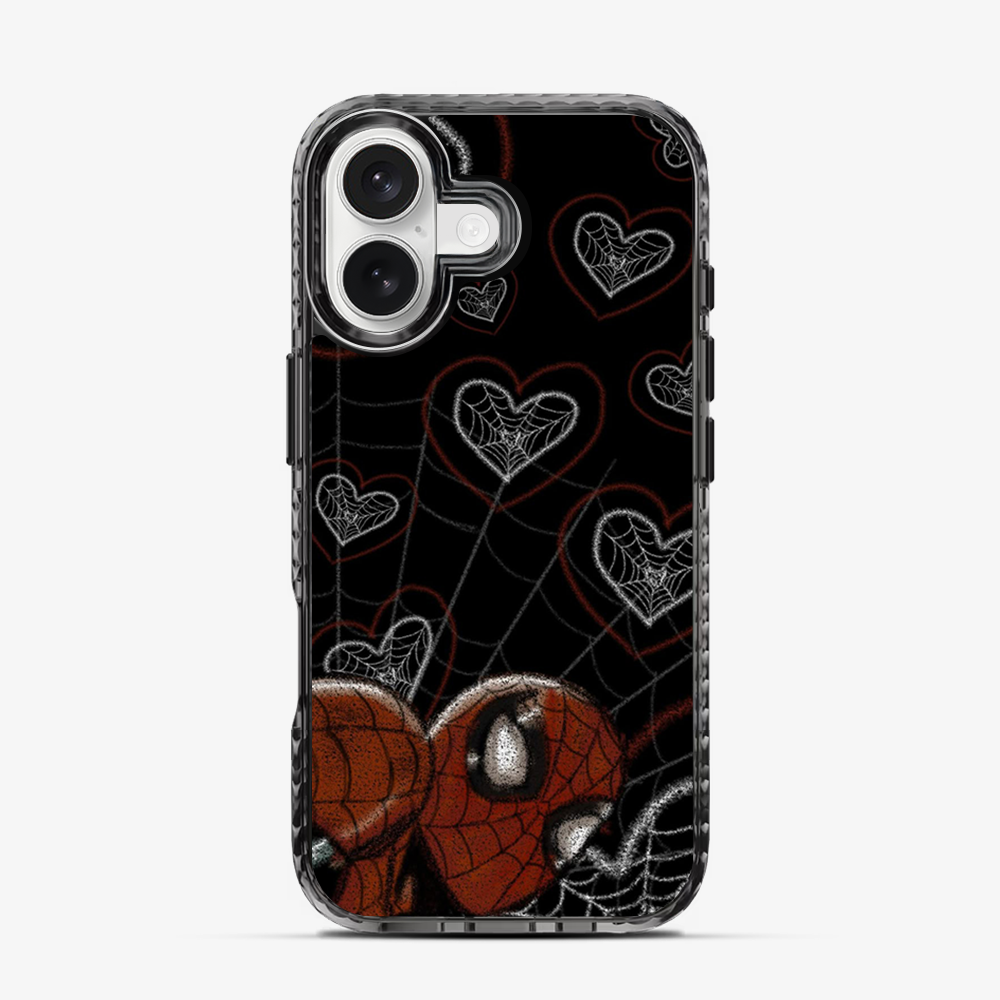 Spiderman Web-Heart iPhone 17 Case