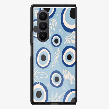 Evil Eye | Two Samsung Z Fold Phone Case