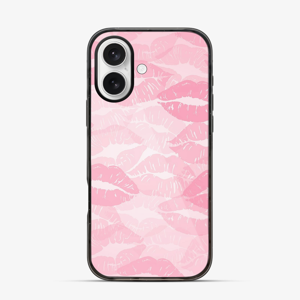 Pink Lips Pattern | Two iPhone 17 Case