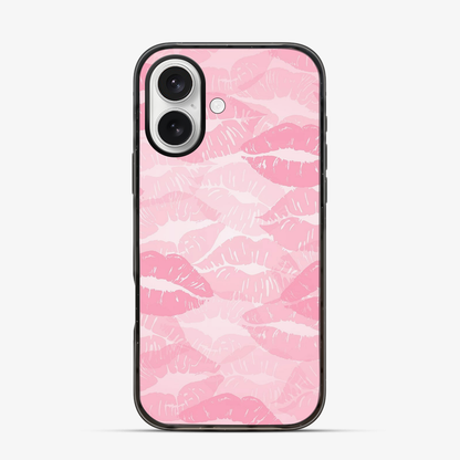 Pink Lips Pattern | Two iPhone 17 Case