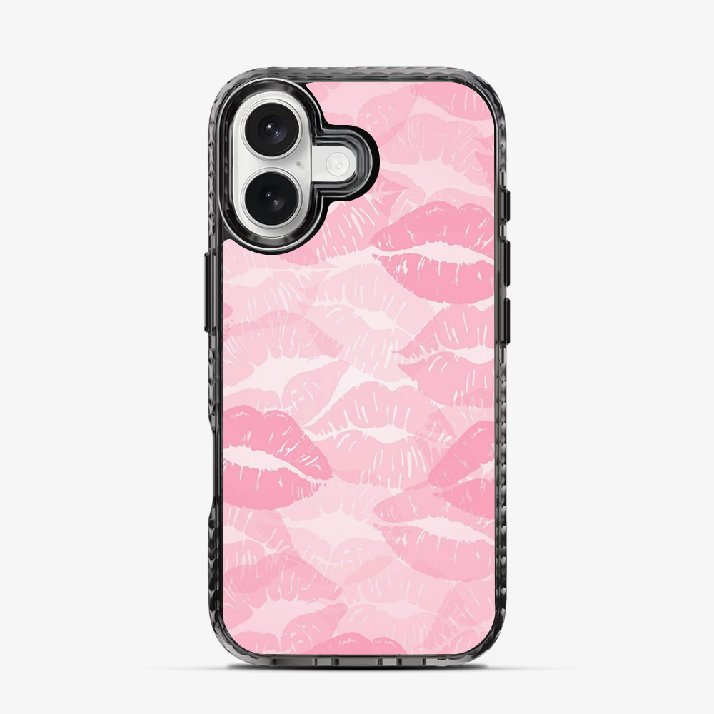 Pink Lips Pattern | Two iPhone 17 Case