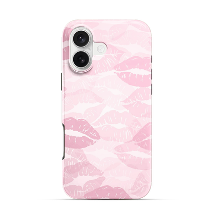 Pink Lips Pattern | Two iPhone 17 Case