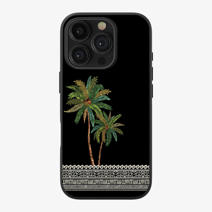 Tropical Palm Tree Phone Case Clear Silicone Case