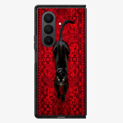 Panther X Red Carpet Samsung Z Fold Phone Case