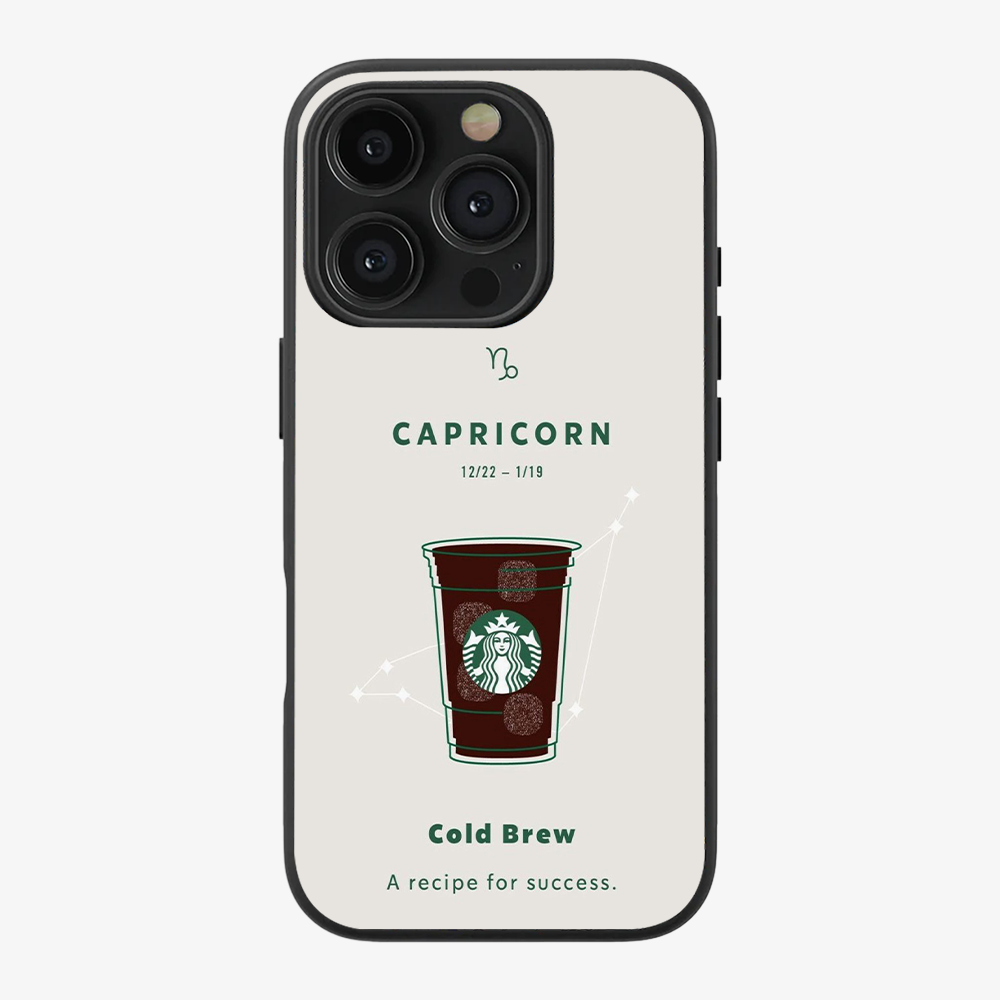 Capricorn Phone Case | Starbucks Clear Silicone Case