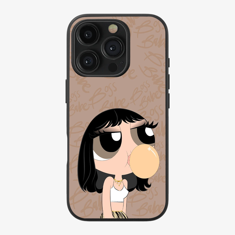 Bubbles Baddie Phone Case | Two Clear Silicone Case