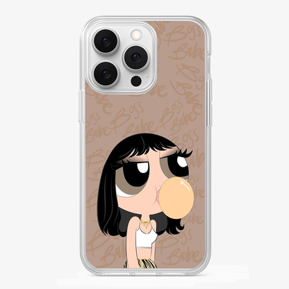 Bubbles Baddie Phone Case | Two Glass Case