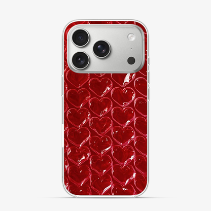 Pop Red Heart iPhone 17 Pro Case