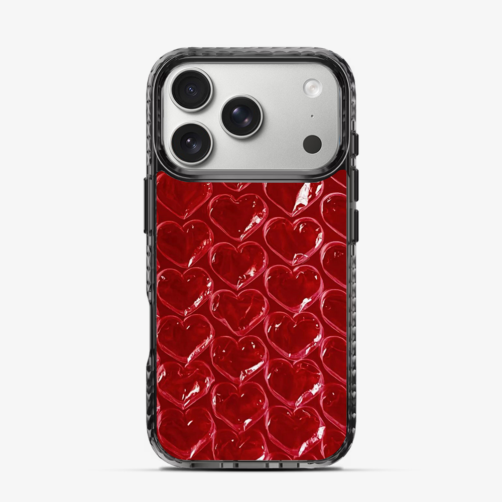 Pop Red Heart iPhone 17 Pro Case