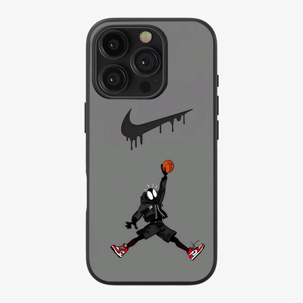Nike Spiderverse Phone Case Clear Silicone Case