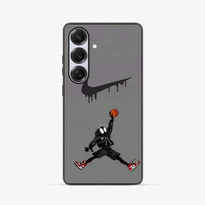 Nike Spiderverse Samsung Phone Case Clear Silicone Case