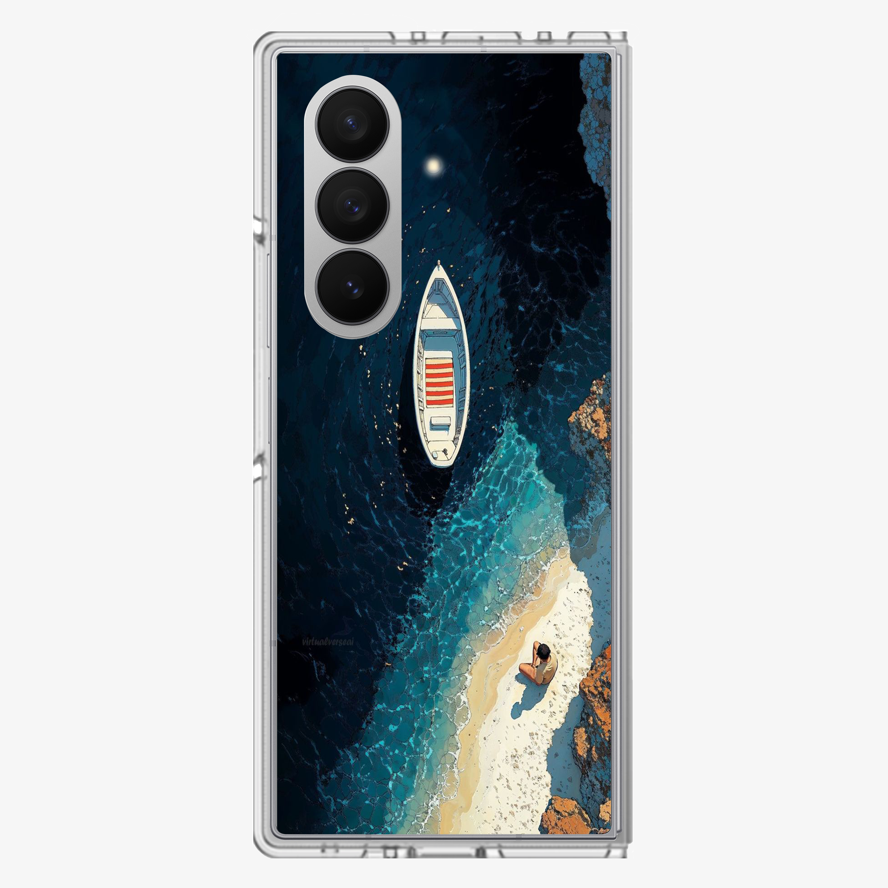 Blue Horizon Samsung Z Fold Phone Case