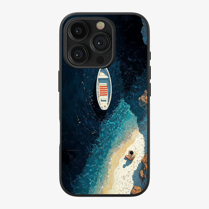 Blue Horizon Phone Case Clear Silicone Case