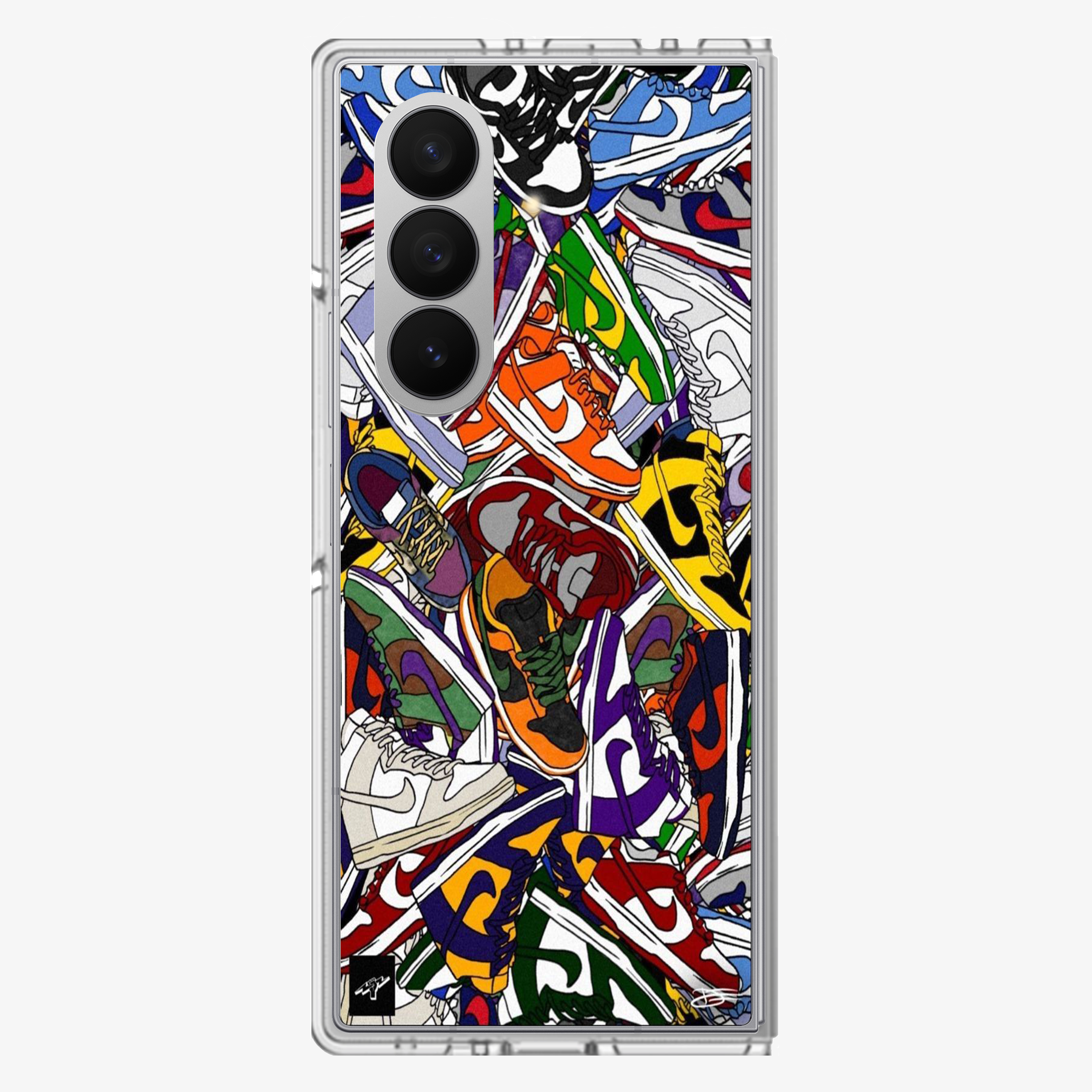 Multiple Sneakers Samsung Z Fold Phone Case