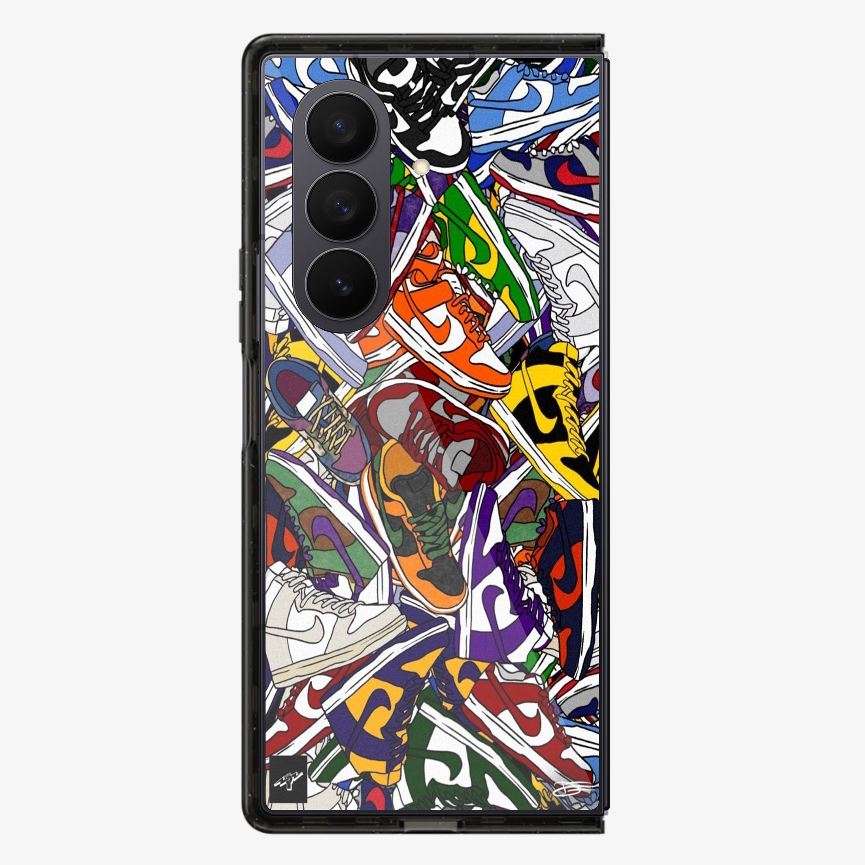 Multiple Sneakers Samsung Z Fold Phone Case