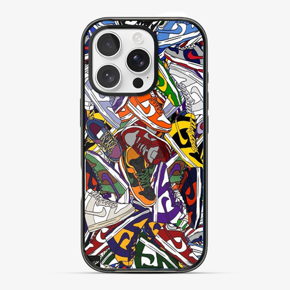 Multiple Sneakers Phone Case Anti Yellow Silicone Case