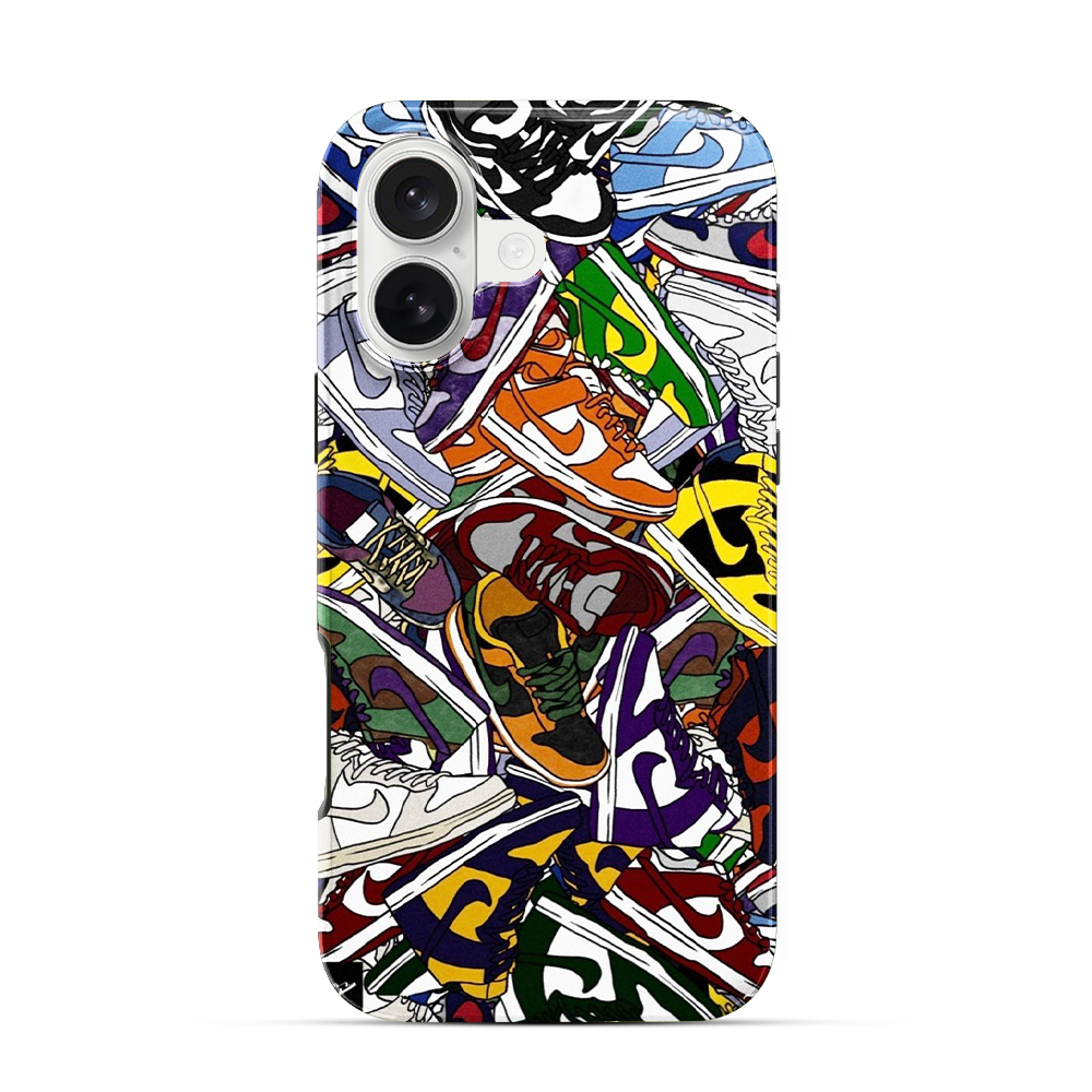 Multiple Sneakers iPhone 17 Case