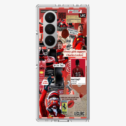 Charles Leclerc | One Samsung Z Fold Phone Case