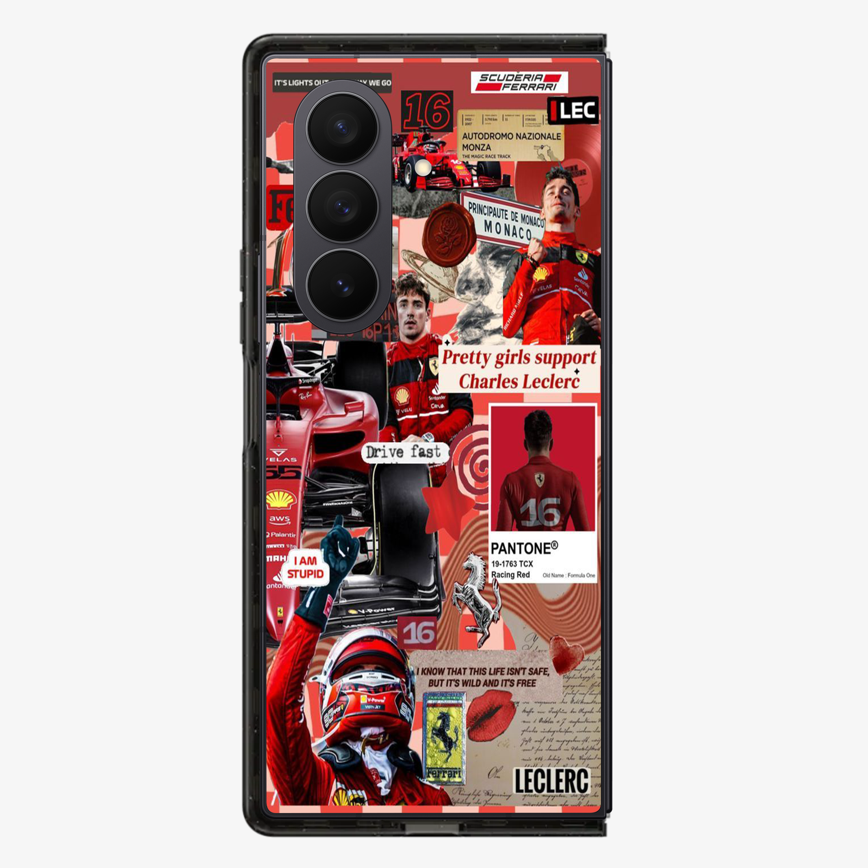 Charles Leclerc | One Samsung Z Fold Phone Case