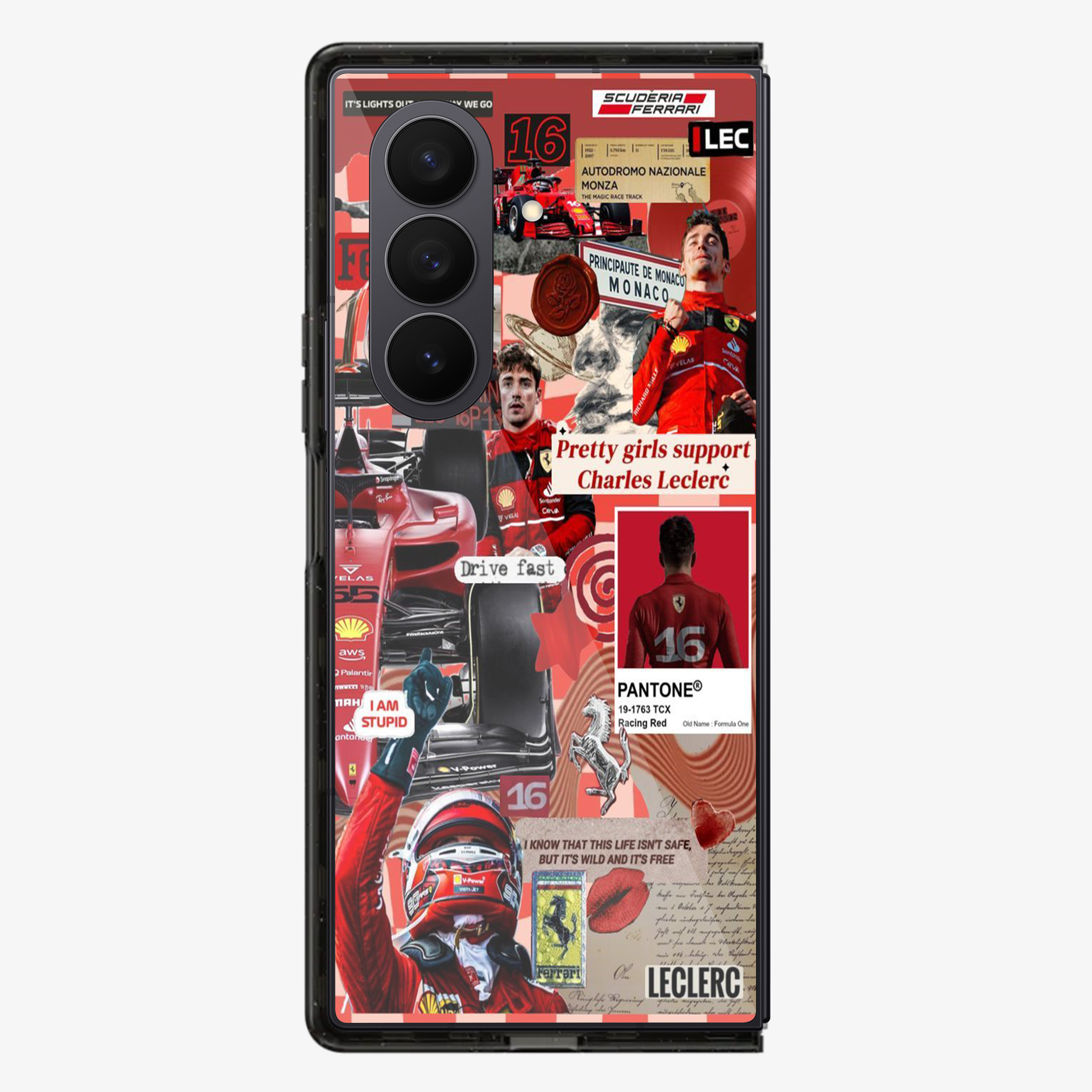Charles Leclerc | One Samsung Z Fold Phone Case