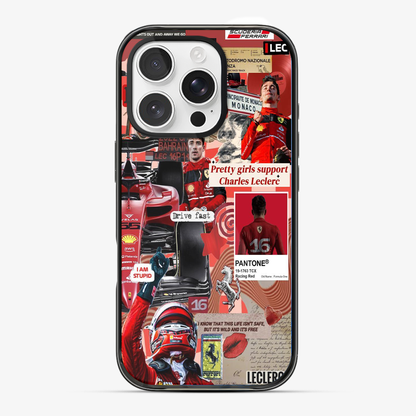 Charles Leclerc Phone Case | One Anti Yellow Silicone Case