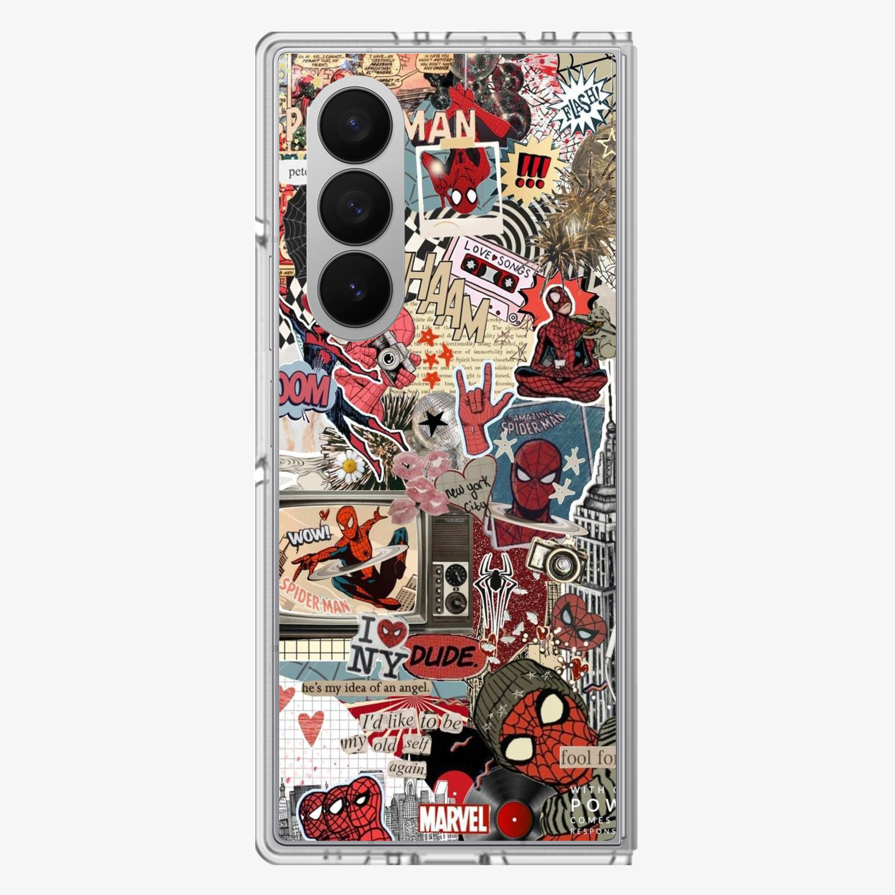 Spiderman X New York | TwoSamsung Z Fold Phone Case