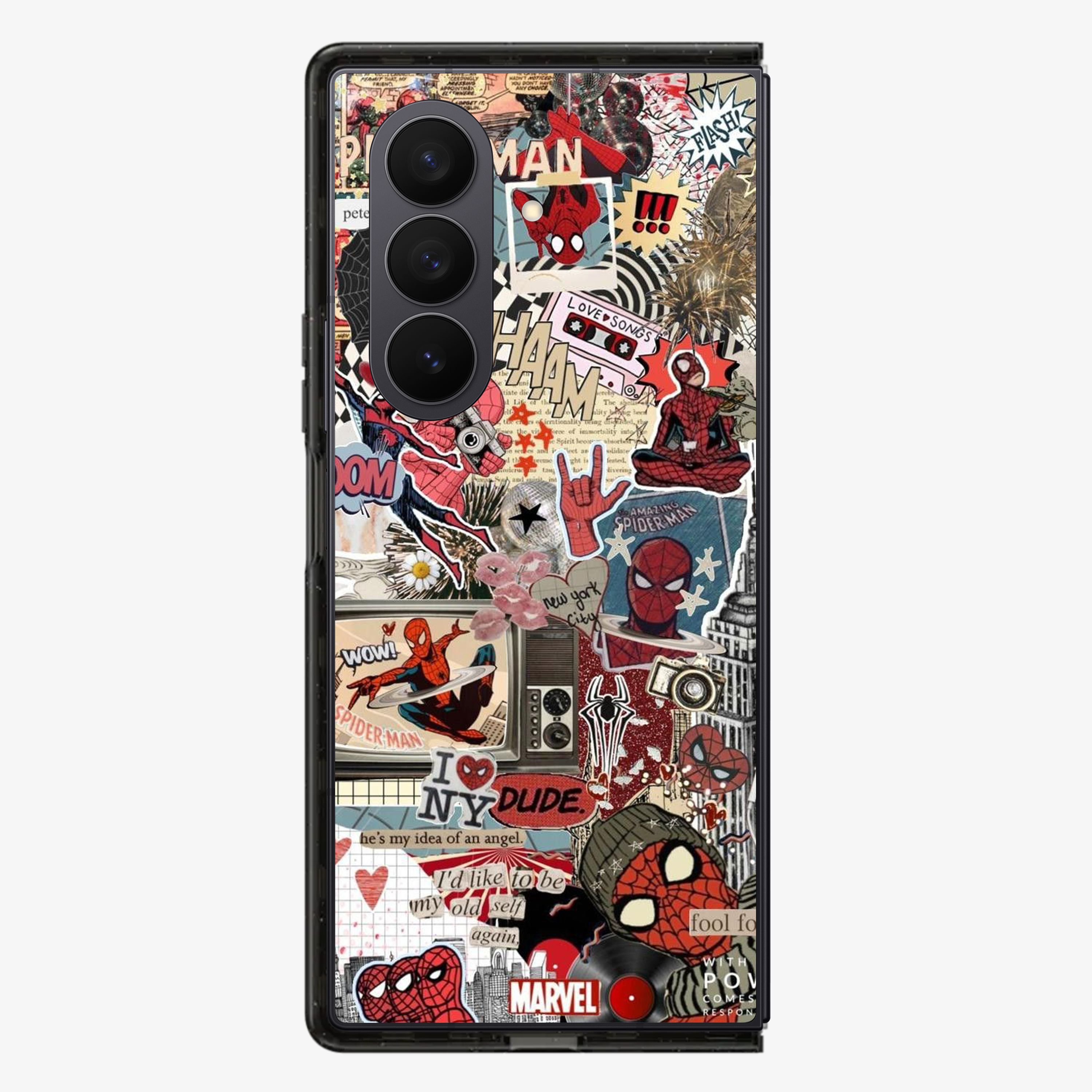 Spiderman X New York | TwoSamsung Z Fold Phone Case